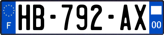 HB-792-AX