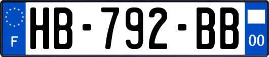 HB-792-BB