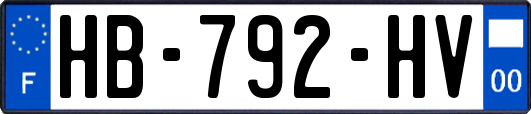 HB-792-HV