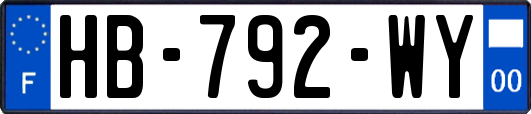 HB-792-WY