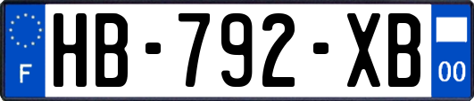 HB-792-XB