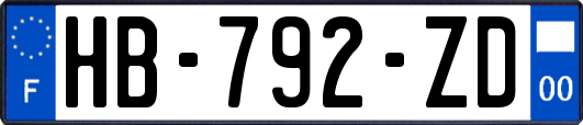 HB-792-ZD