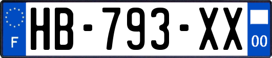 HB-793-XX