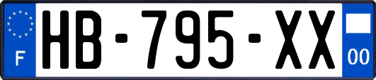 HB-795-XX