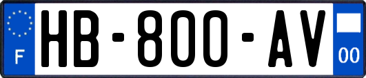 HB-800-AV