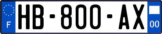 HB-800-AX