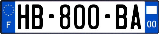 HB-800-BA