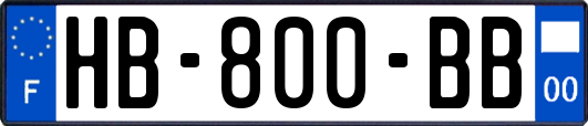 HB-800-BB