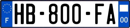 HB-800-FA