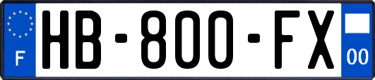 HB-800-FX