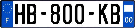 HB-800-KB