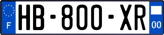 HB-800-XR