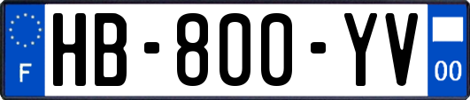HB-800-YV