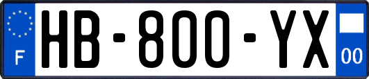 HB-800-YX