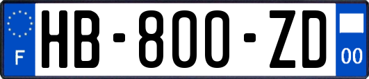 HB-800-ZD