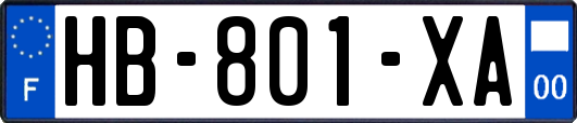 HB-801-XA
