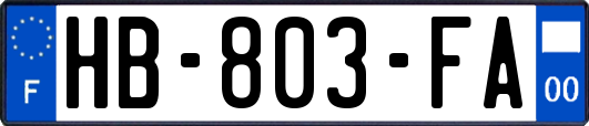 HB-803-FA