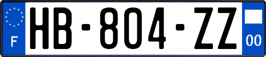 HB-804-ZZ