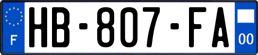 HB-807-FA