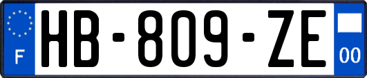 HB-809-ZE