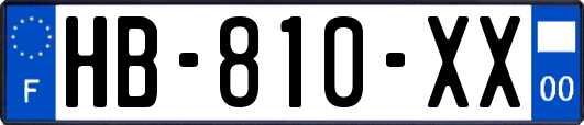 HB-810-XX