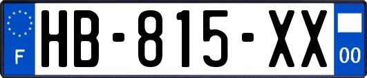 HB-815-XX