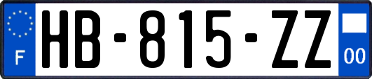 HB-815-ZZ