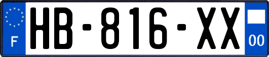 HB-816-XX