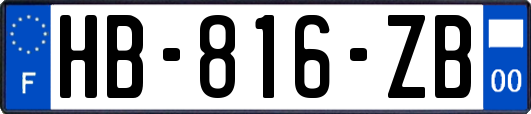 HB-816-ZB