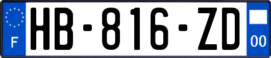 HB-816-ZD