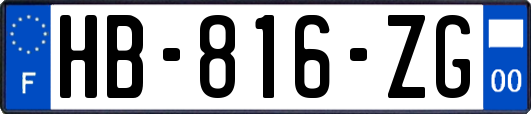 HB-816-ZG