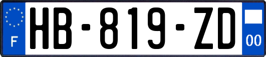 HB-819-ZD