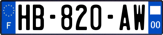 HB-820-AW