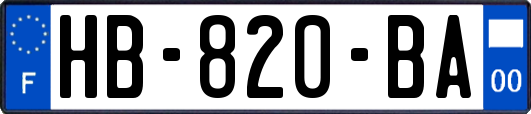 HB-820-BA