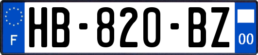 HB-820-BZ