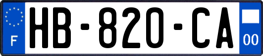 HB-820-CA