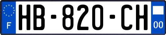 HB-820-CH