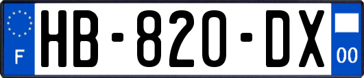 HB-820-DX