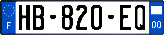 HB-820-EQ