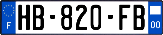 HB-820-FB