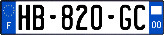 HB-820-GC