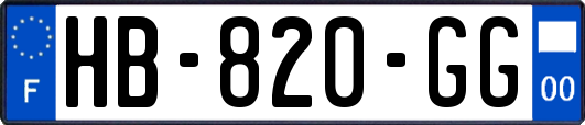 HB-820-GG