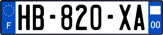 HB-820-XA