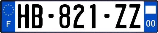 HB-821-ZZ
