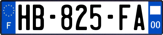 HB-825-FA