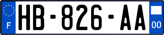 HB-826-AA