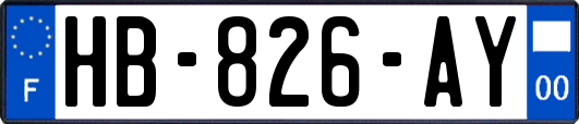 HB-826-AY