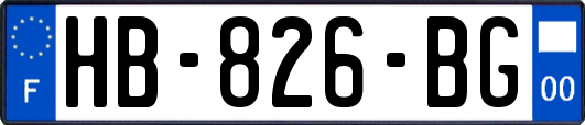 HB-826-BG