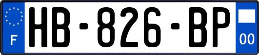 HB-826-BP