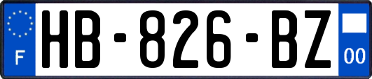 HB-826-BZ